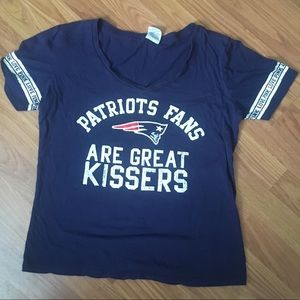 Victoria’s Secret NFL Patriots t-shirt